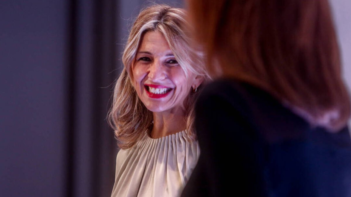 La vicepresidenta segunda del Gobierno, Yolanda Díaz