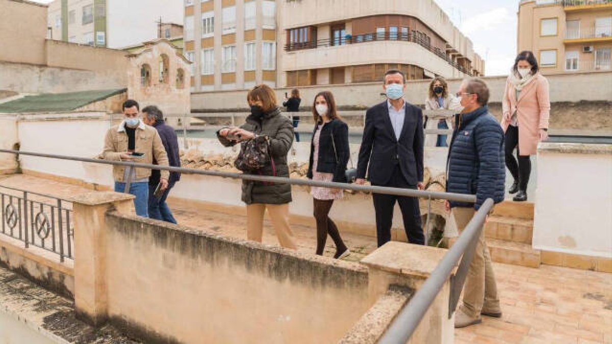 Carlos González ha visitado las instalaciones del antiguo convento