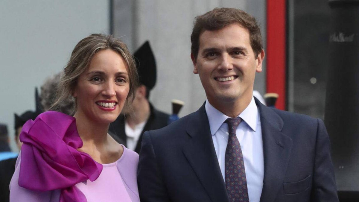 Beatriz Tajuelo y Albert Rivera cuando estaban juntos.