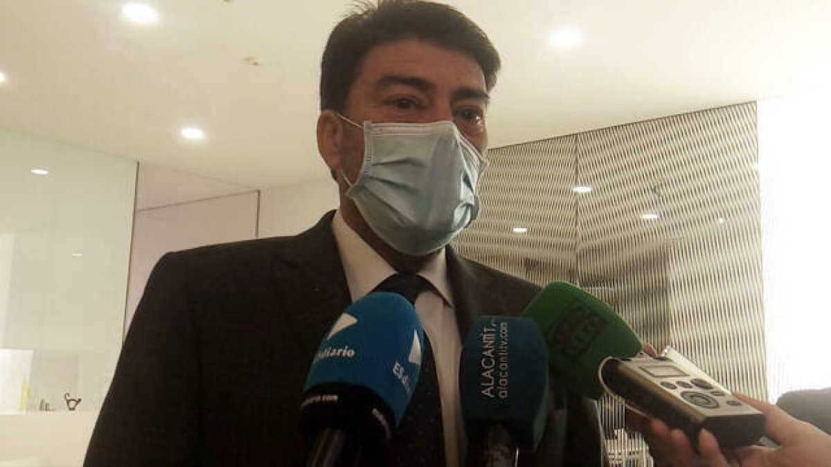 Luis Barcala, alcalde de Alicante