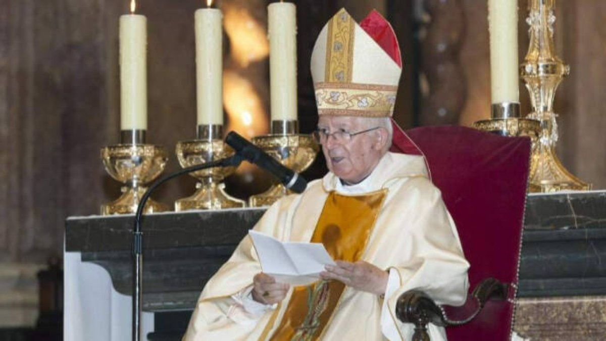 El cardenal Antonio Cañizares