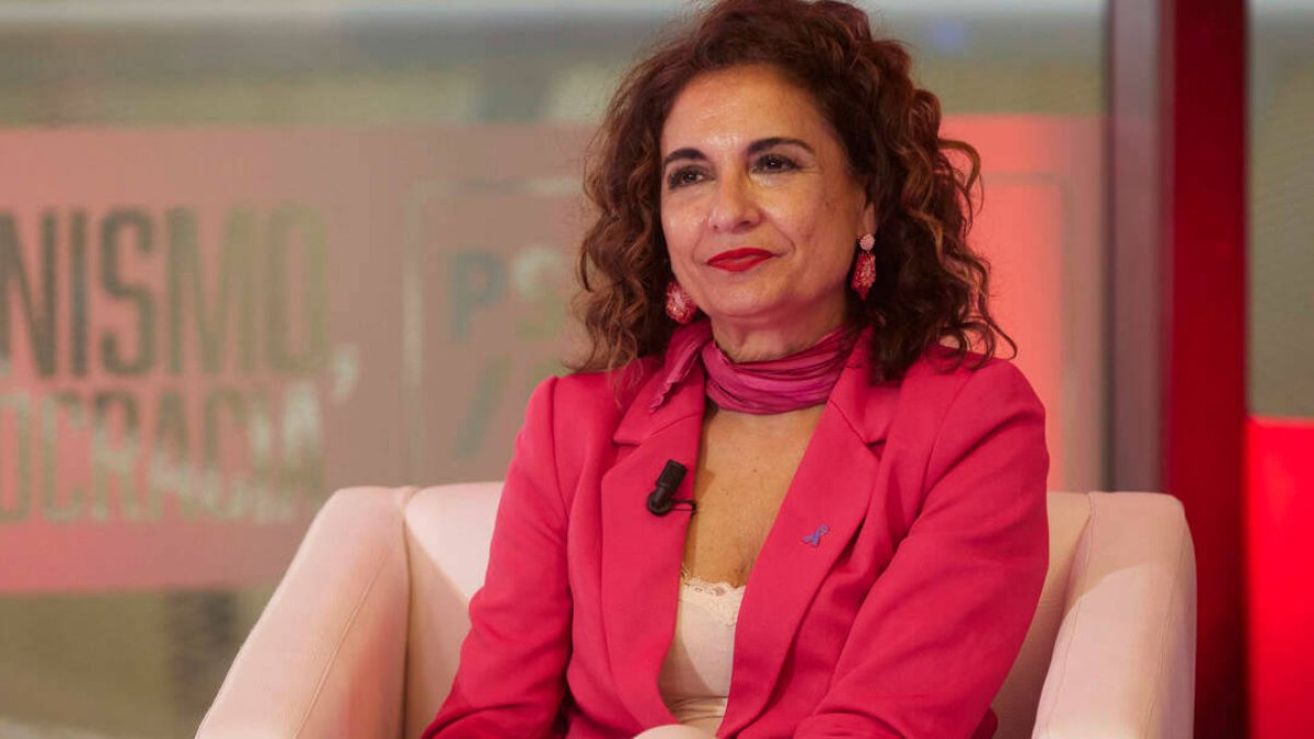 La ministra de Hacienda, María Jesús Montero