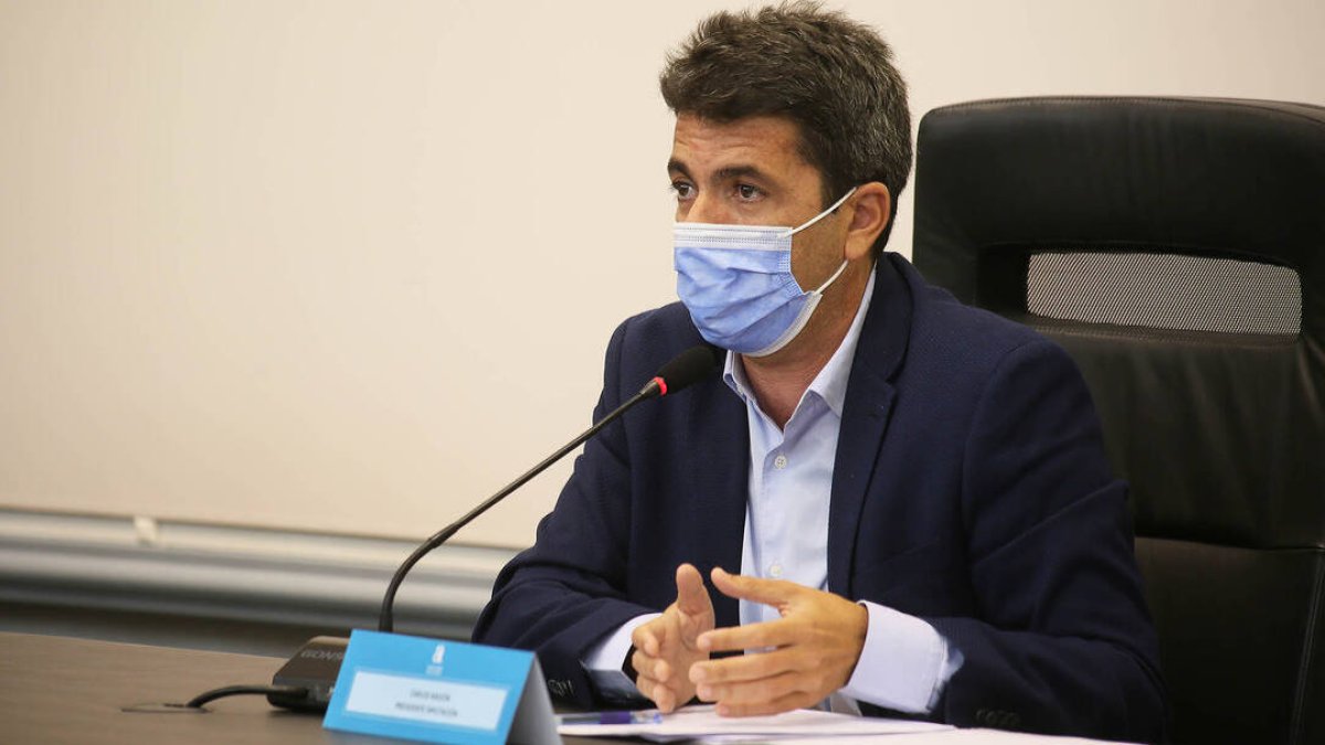Carlos Mazón, presidente del PPCV y de la Diputación de Alicante