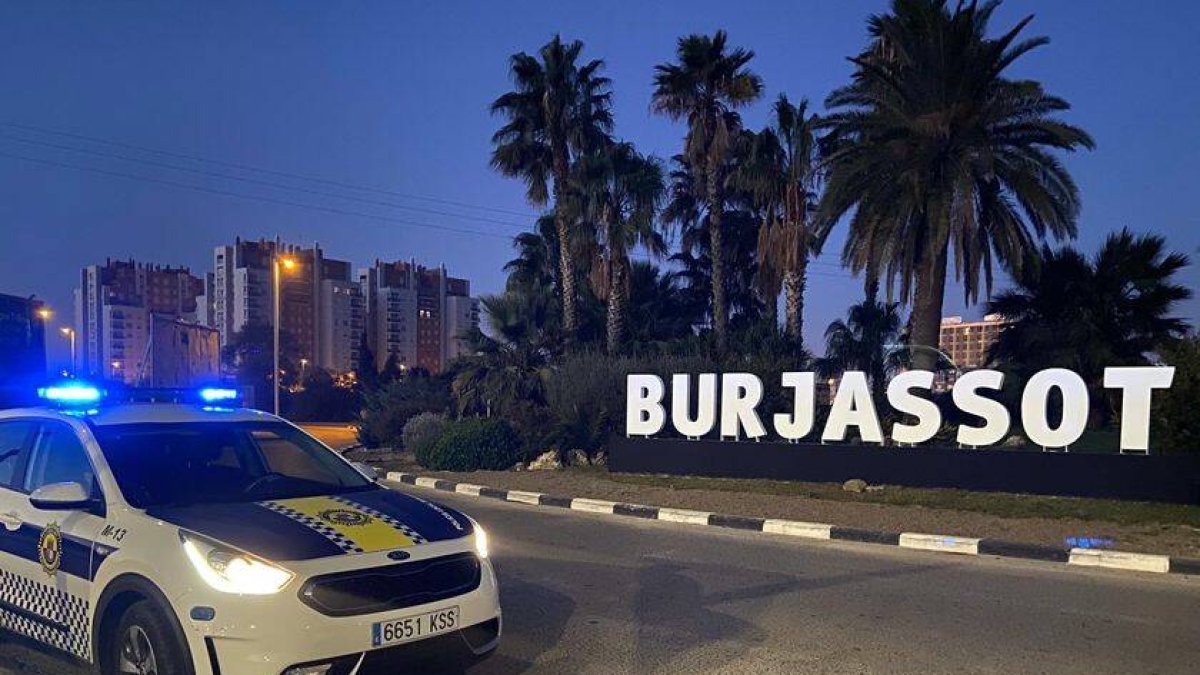 Imagen Facebook Policía Local de Burjassot