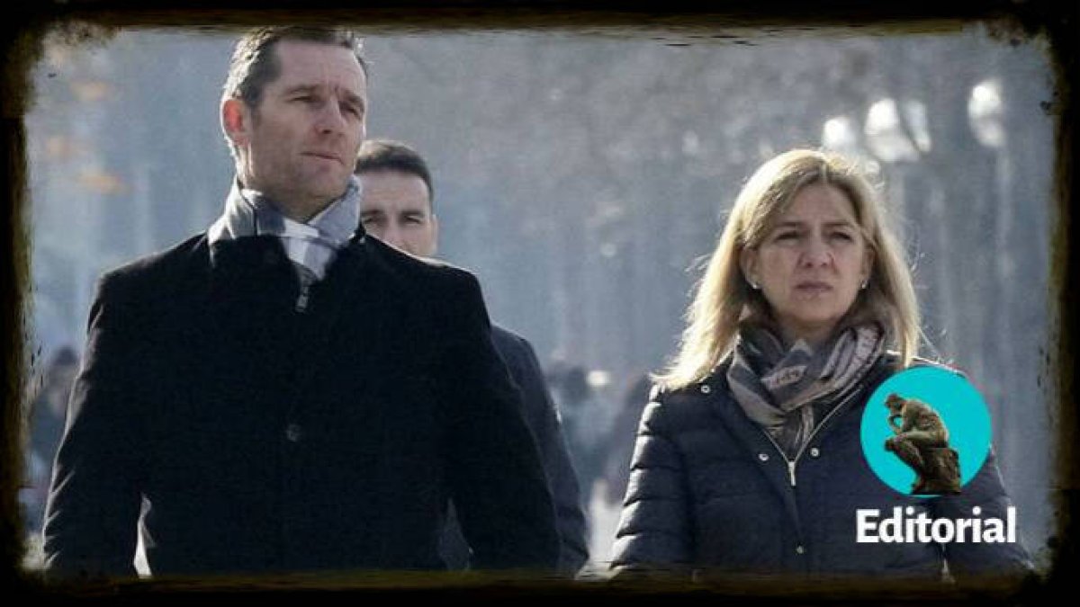 La Infanta Cristina e Iñaki Urdangarín, en 2018