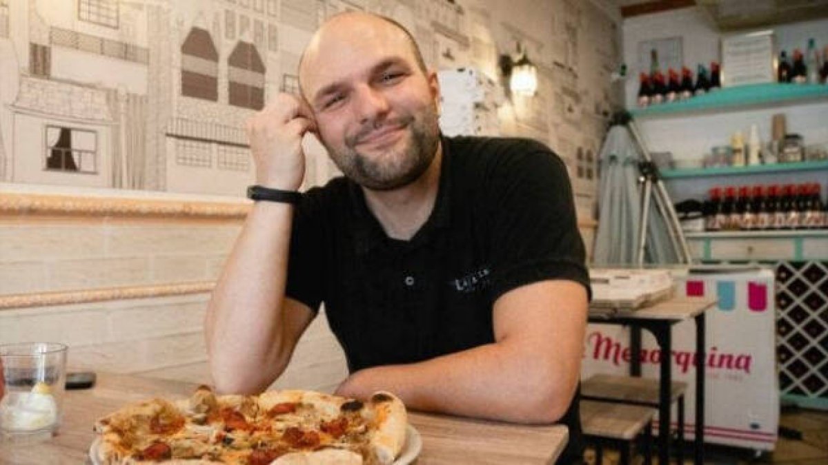 El creador Alessandro Damiano, de La Fabbrica della Pizza, ha sido premiado por su pizza con gamba roja