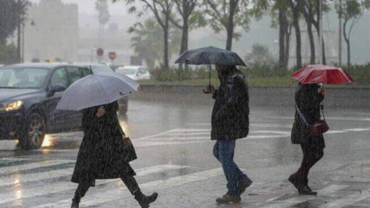 La provincia de Alicante está recibiendo ´más agua de lluvia que ningún otro territorio de España