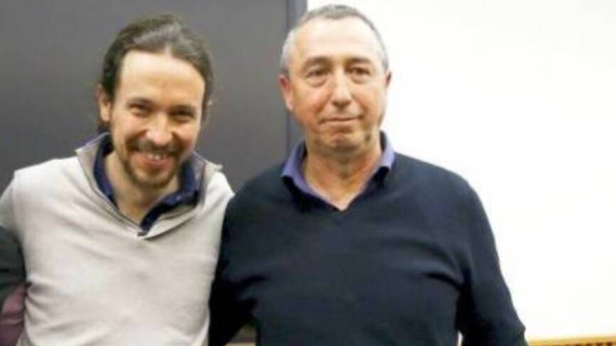 Pablo Iglesias y Joan Baldoví