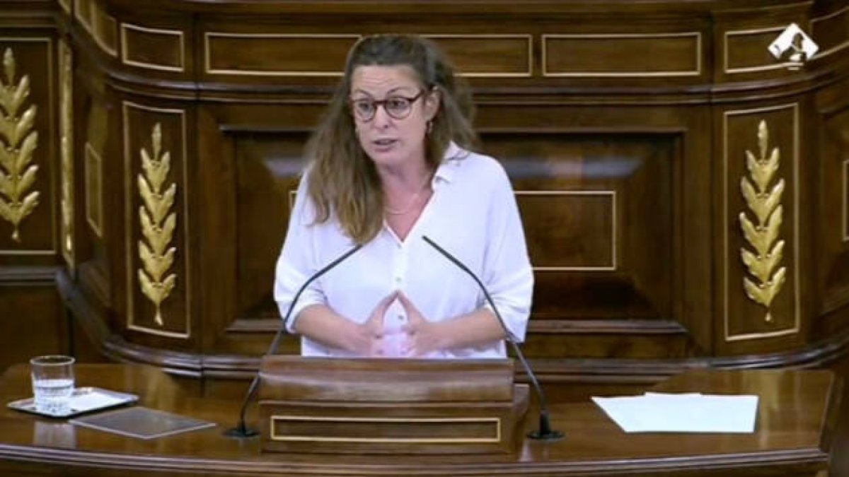 La diputada de la CUP, Mireia Vehí