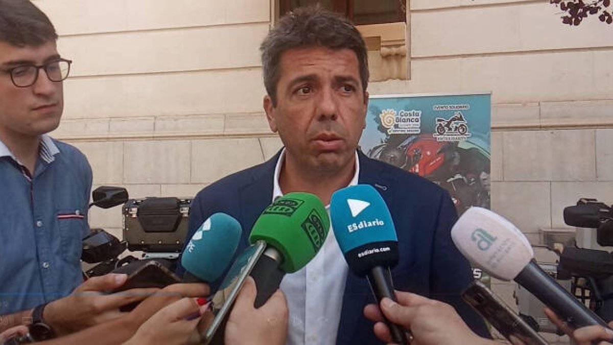 Carlos Mazón, presidente del PPCV