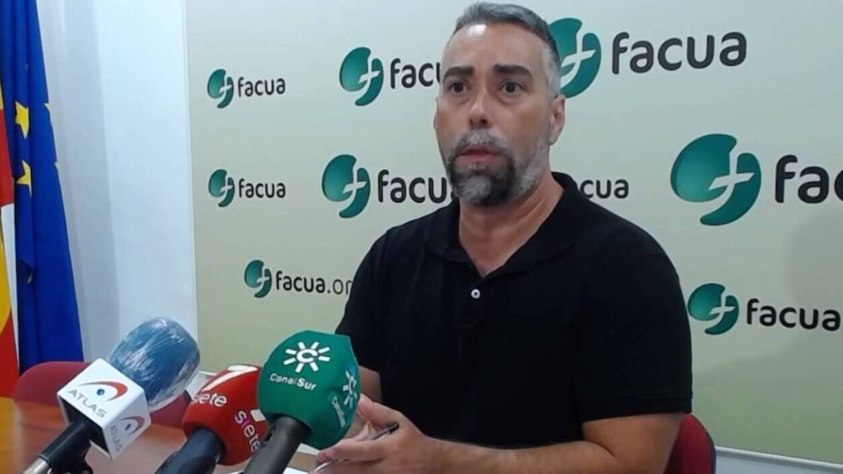 El portavoz de Facua, Rubén Sánchez