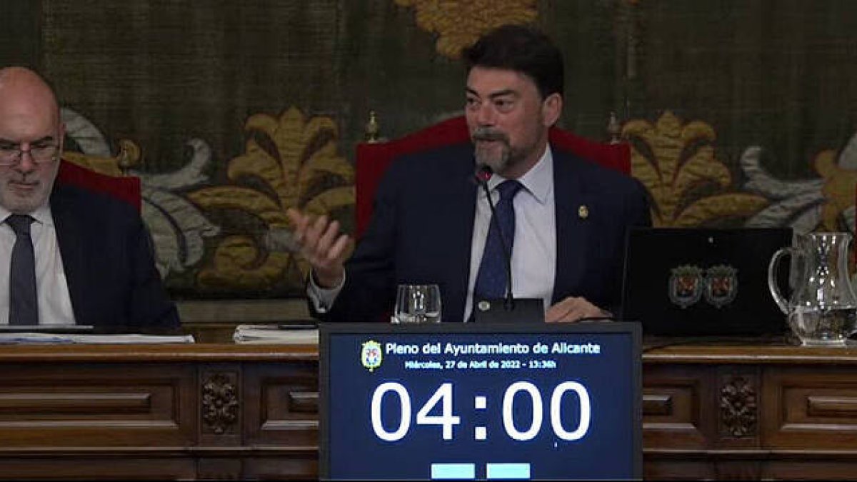 Luis Barcala, alcalde de Alicante