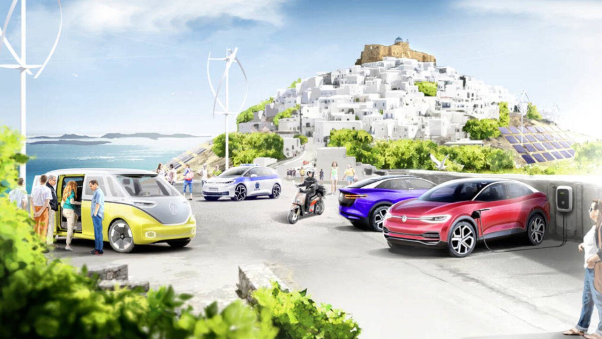 Volkswagen y la descarbonización de la isla griega de Astypalea