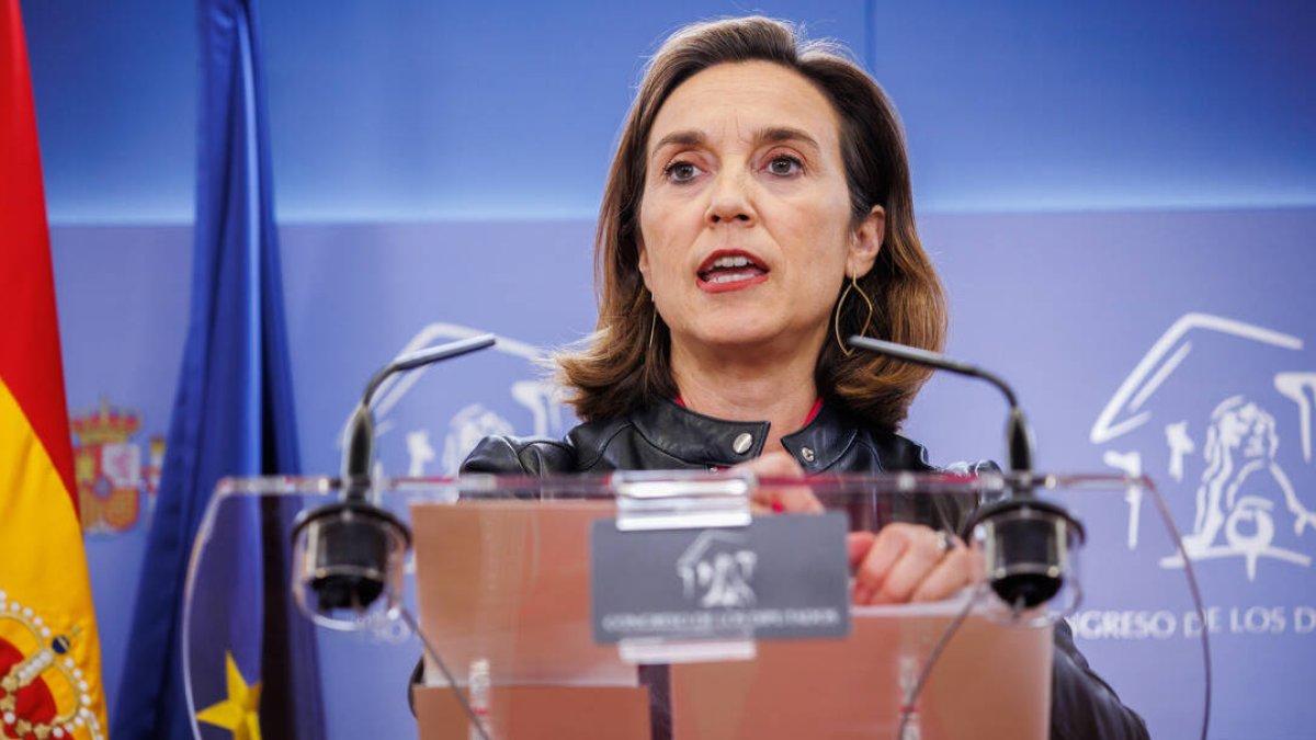 La portavoz del PP, Cuca Gamarra