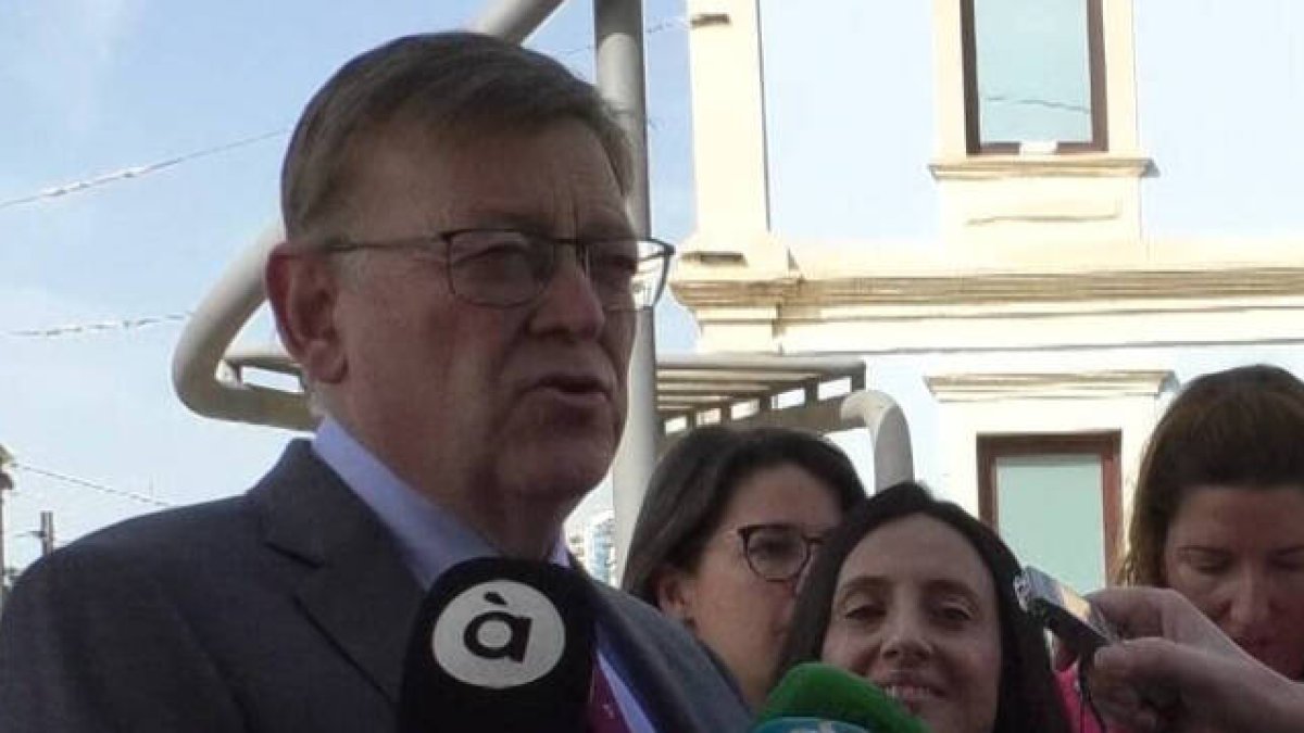 A Puig se le cuela un “Valenc...” cuando quiso decir “lo mejor para Alicante”