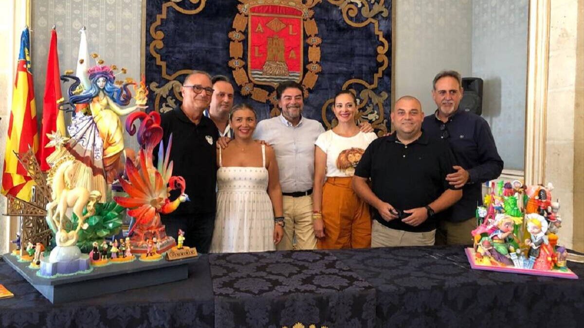 Pedro Espadero y Sergio Gómez repiten; plantarán las Hogueras Oficiales de 2023