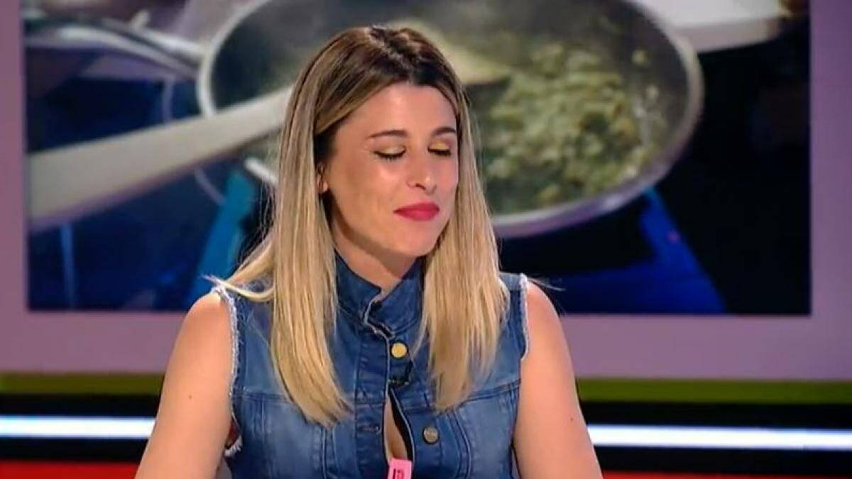Valeria Ros se emocionó con las palabras de Dani Mateo.