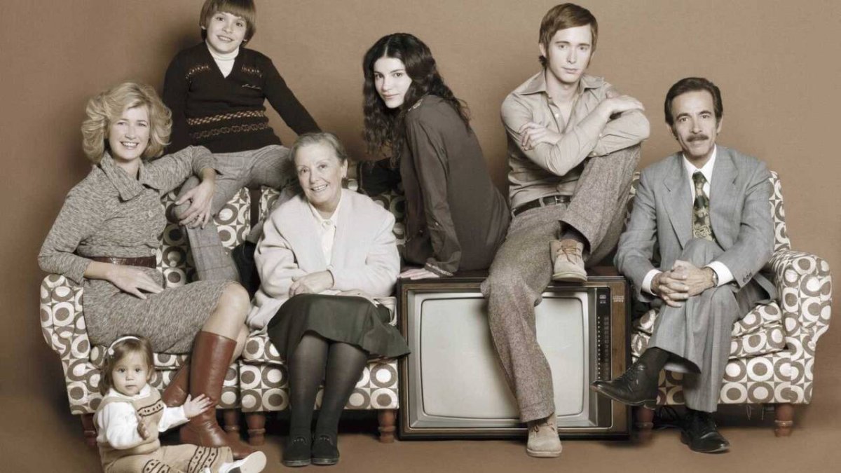 La familia Alcántara, una de las más queridas de la televisión.