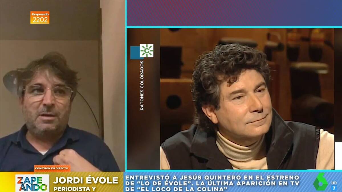 Jordi Évole recuerda a Jesús Quintero.