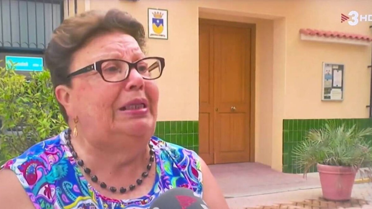 La alcaldesa de la Vall d’Ebo, Leonor Jiménez.