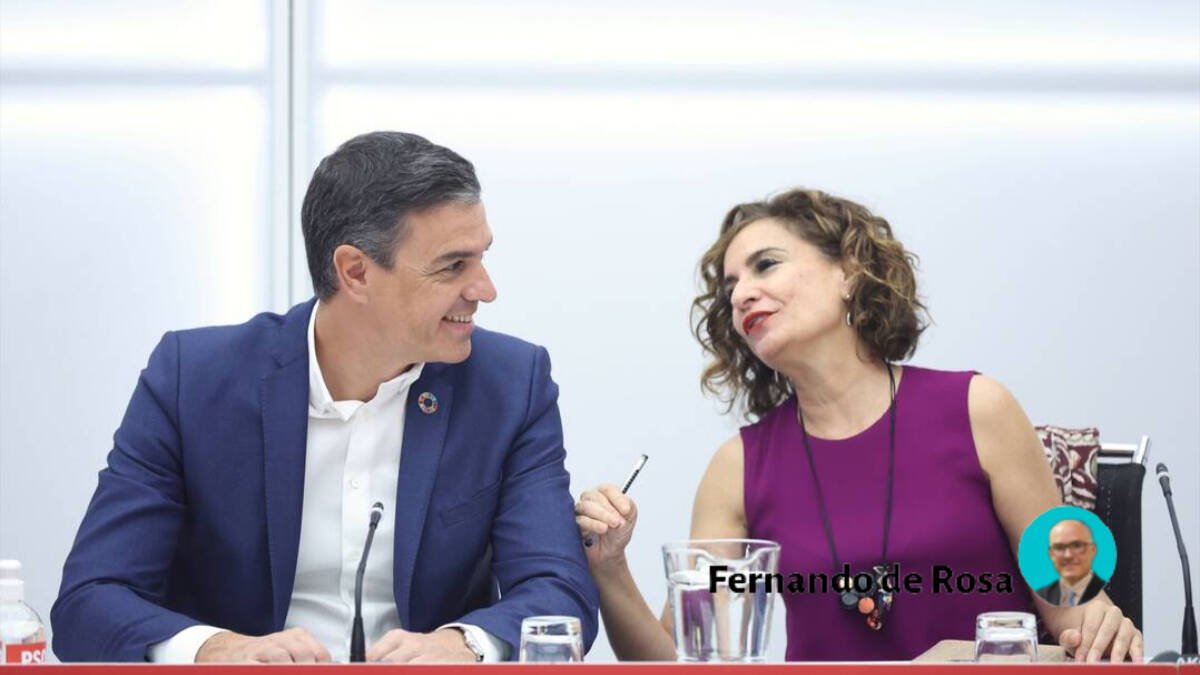 Pedro Sánchez y María Jesús Montero