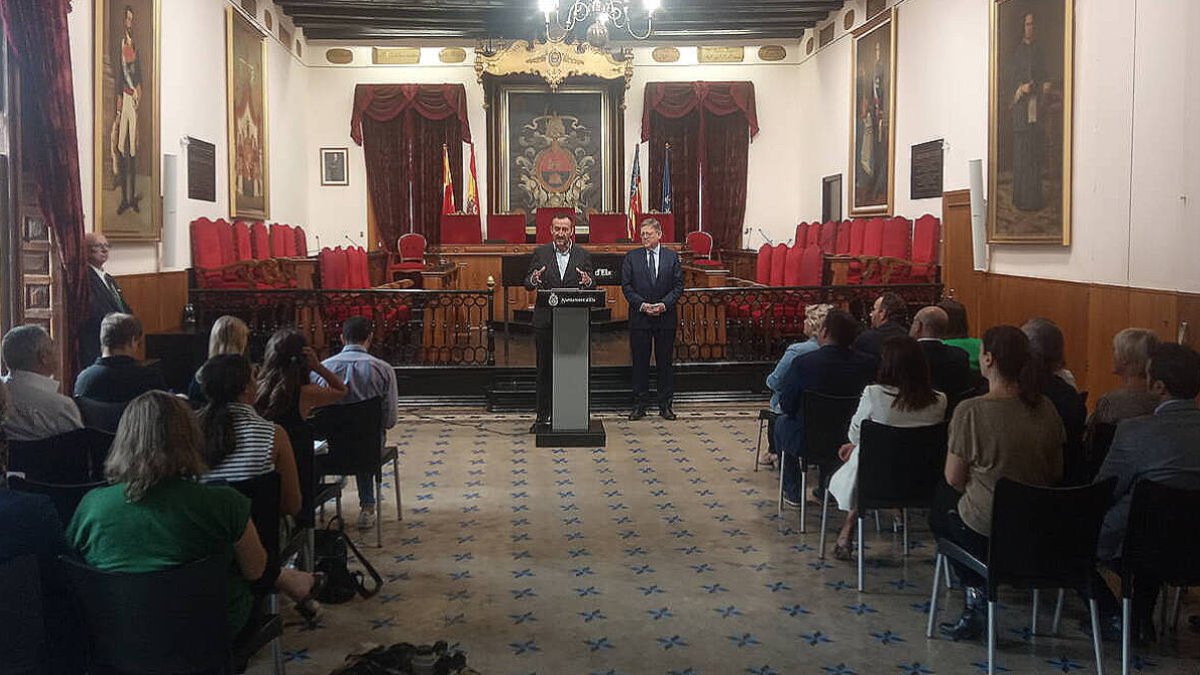 El reproche del alcalde al PP: