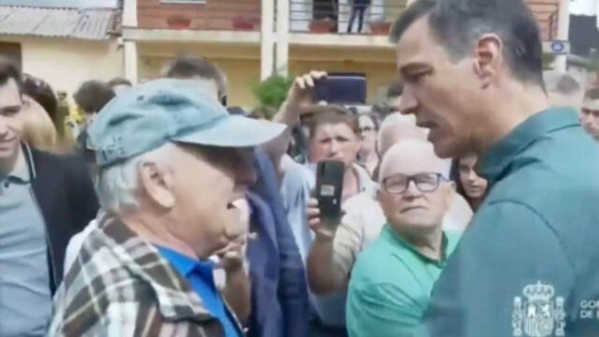 Pedro Sánchez en la sierra de la Culebra