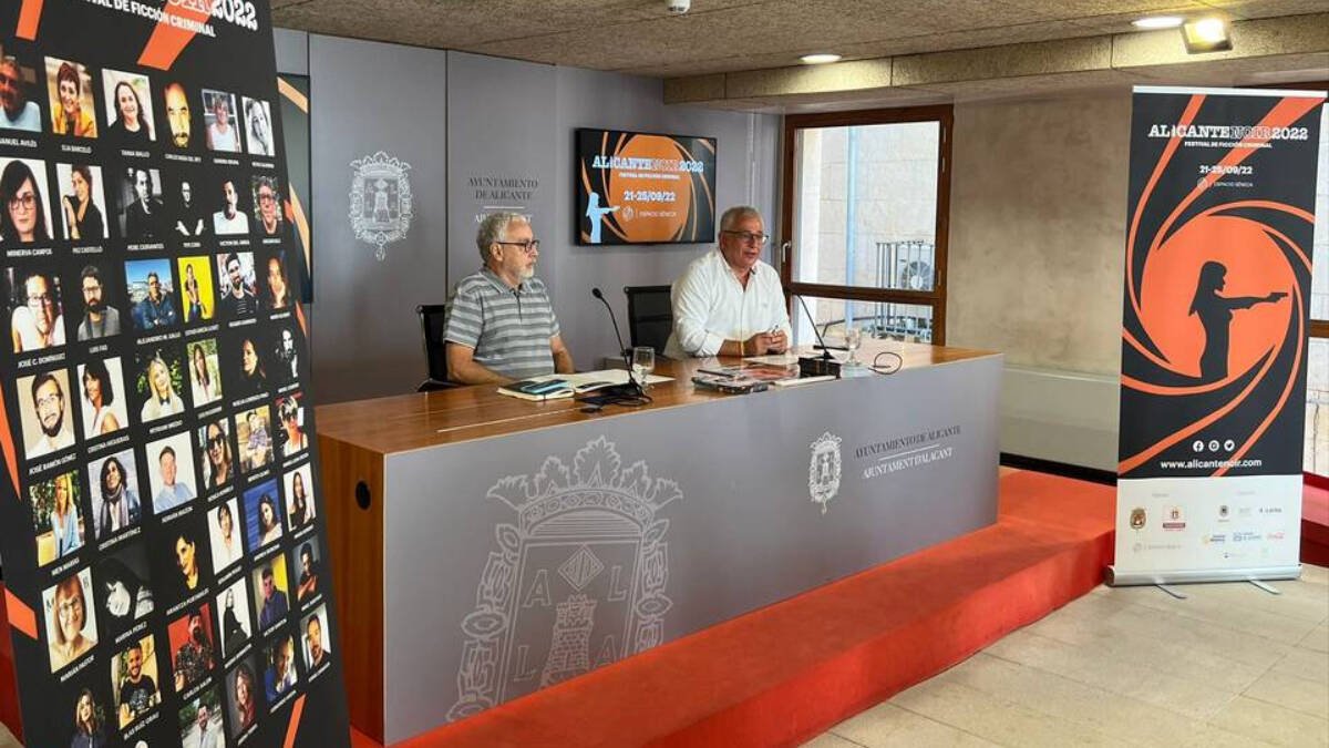 La segunda edición de 'Alicante Noir' reúne a 48 autores de ficción criminal