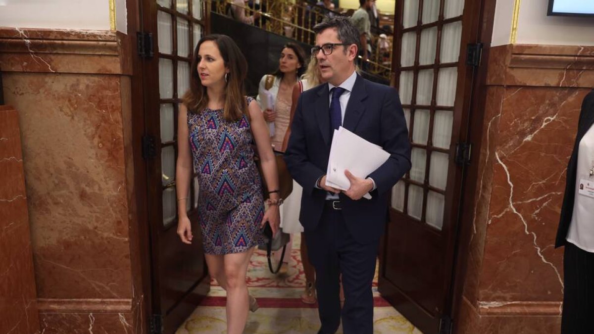 Belarra se envalentona con sánchez y le acusa de engañar con el tope a hipotecas