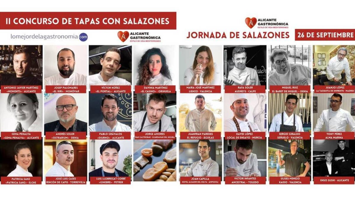 La ‘revolución de los salazones' vuelve a Alicante Gastronómica
