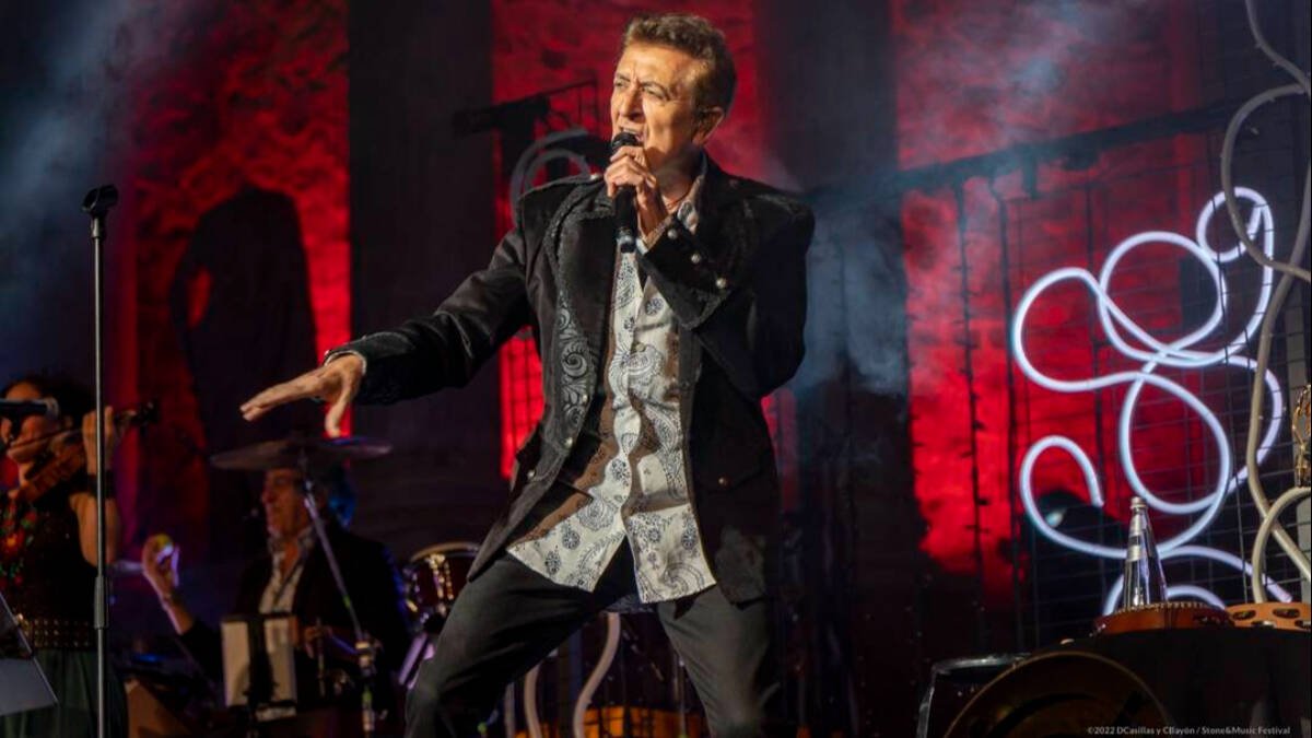 Manolo García, en un concierto reciente.
