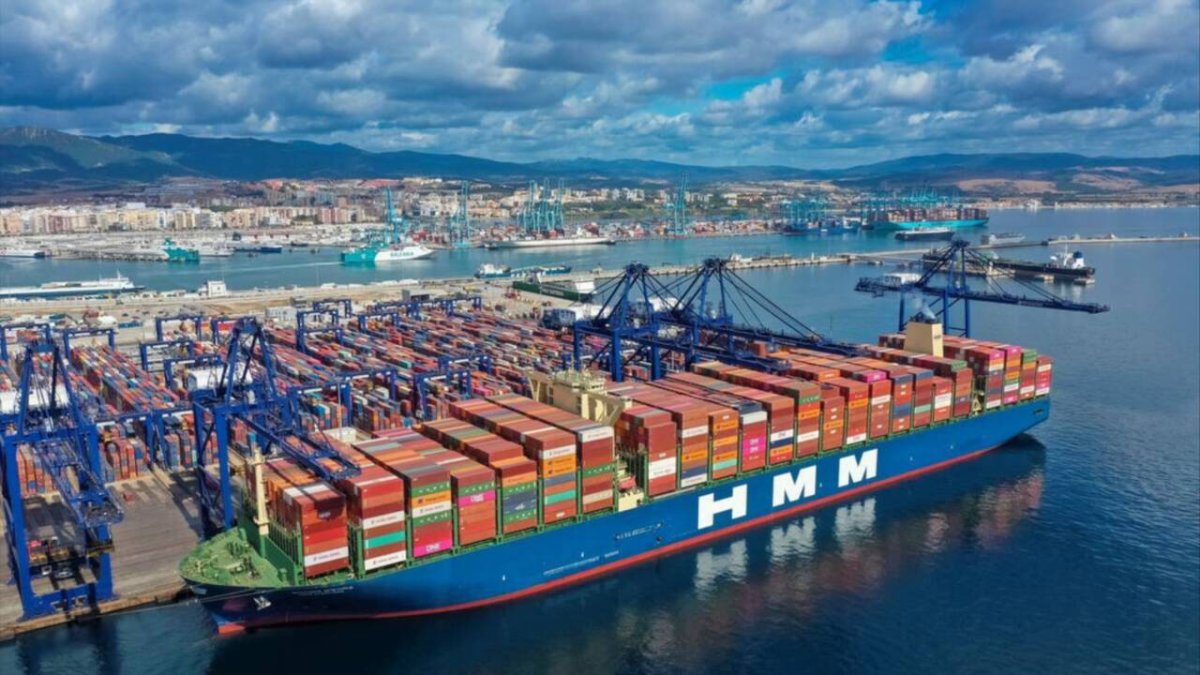 Imagen del Puerto de Algeciras (Cádiz).