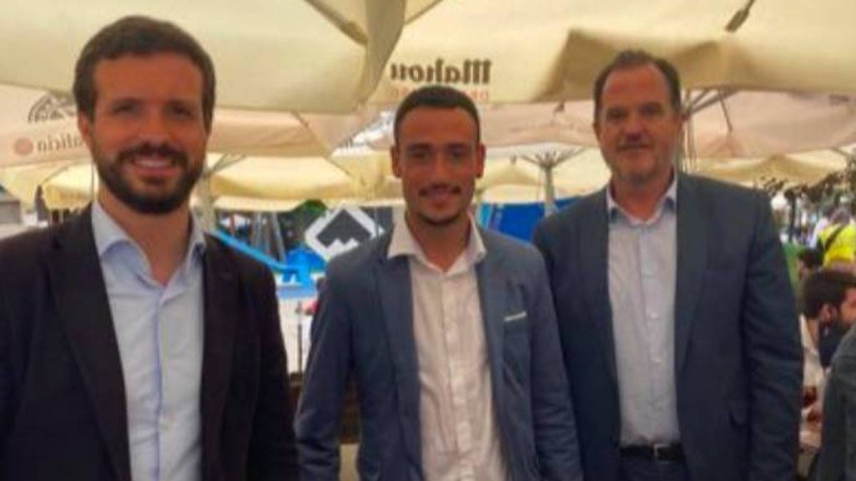 El joven dirigente del PP vasco agredido este fin de semana al grito de