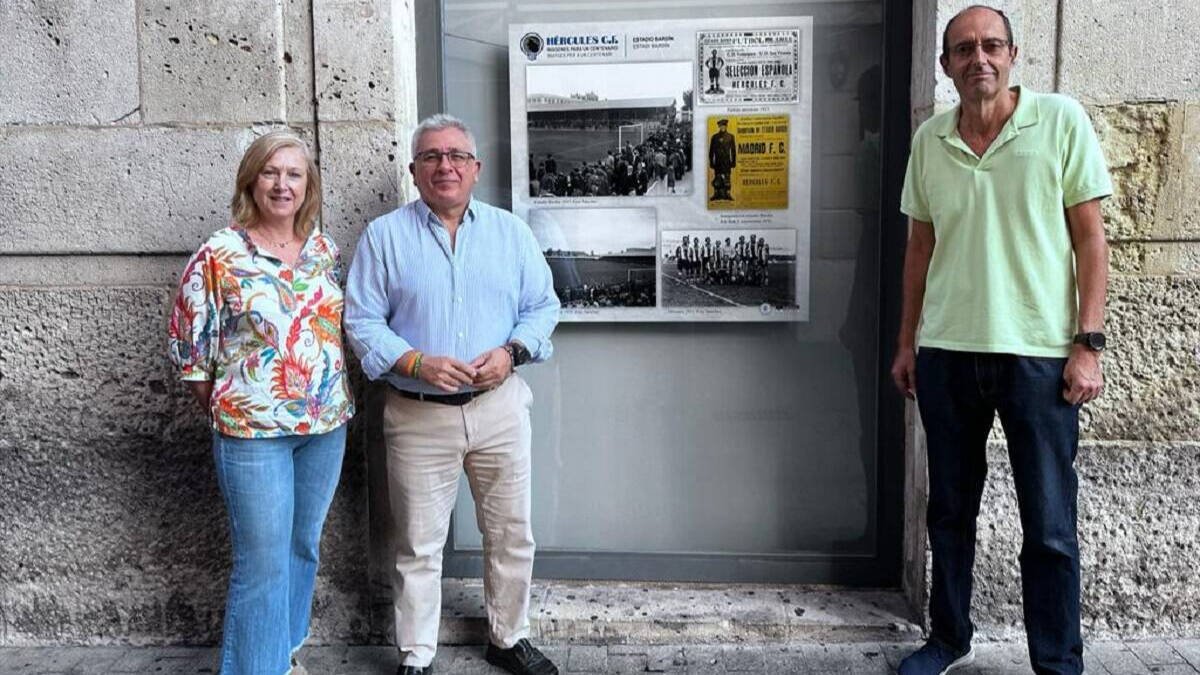 El Archivo Municipal acoge la muestra ‘Hércules CF, imágenes para un centenario'