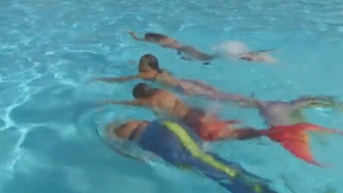 Tres sirenas de Benidorm ganan la Olimpiada Mundial de Sirenas en Suiza
