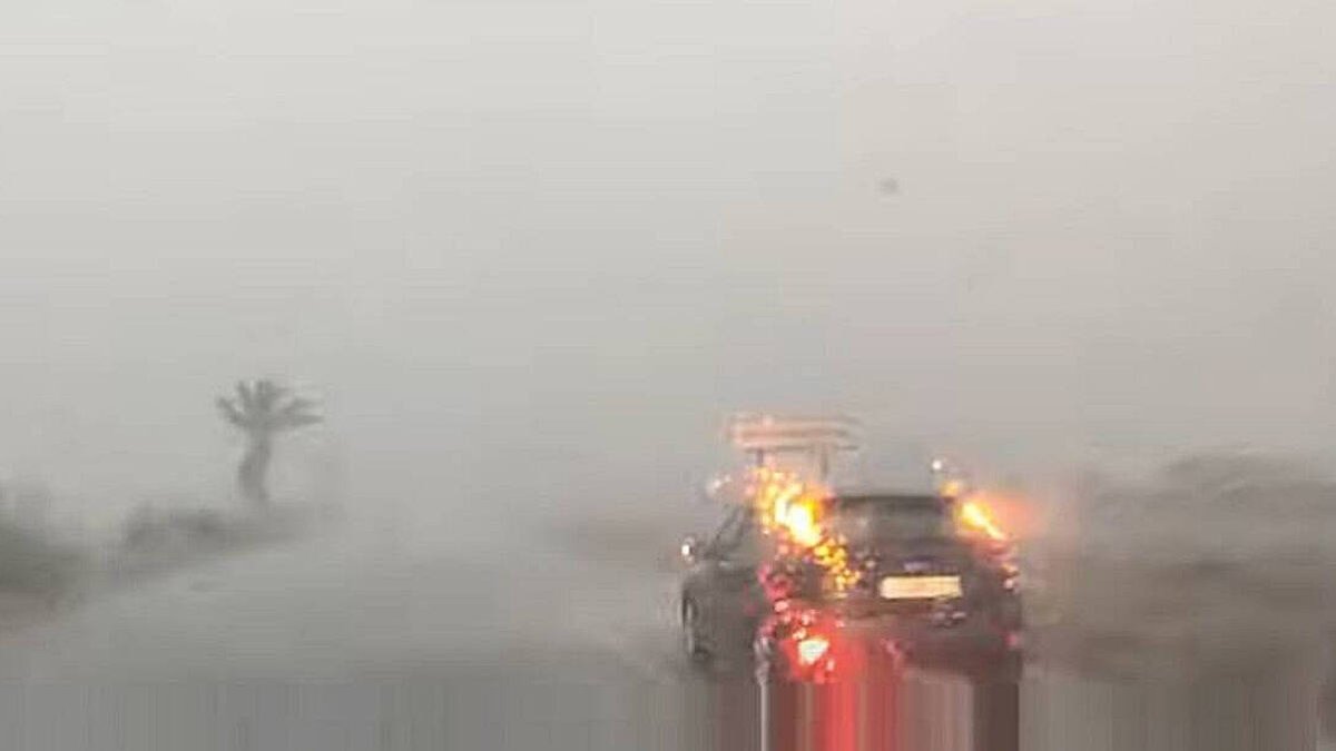Alerta amarilla por fuertes lluvias y tormentas con granizo