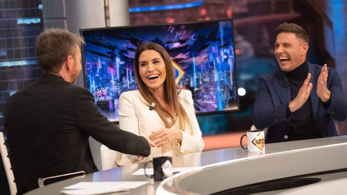 Susana Saborido y Joaquín Sánchez visitan a Pablo Motos.