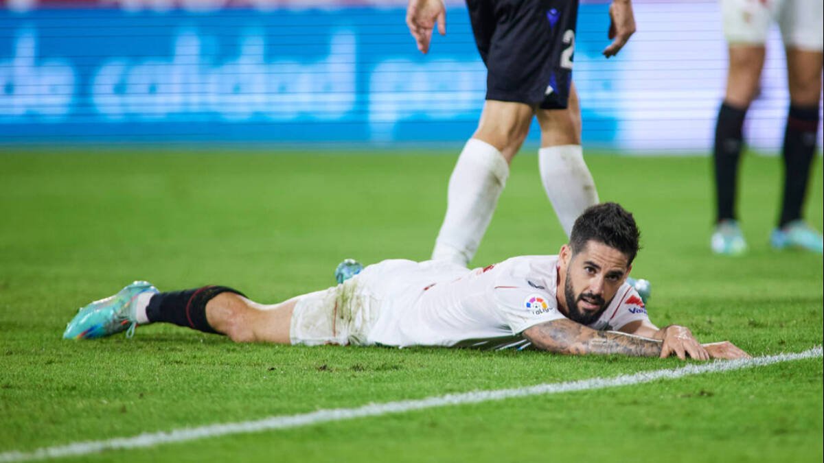 Isco, durante un partido reciente con el Sevilla.
