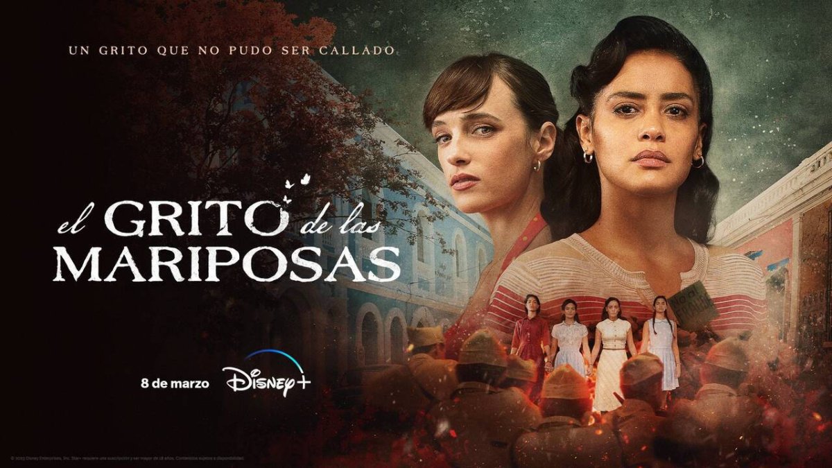 Cartel de El grito de las mariposas.