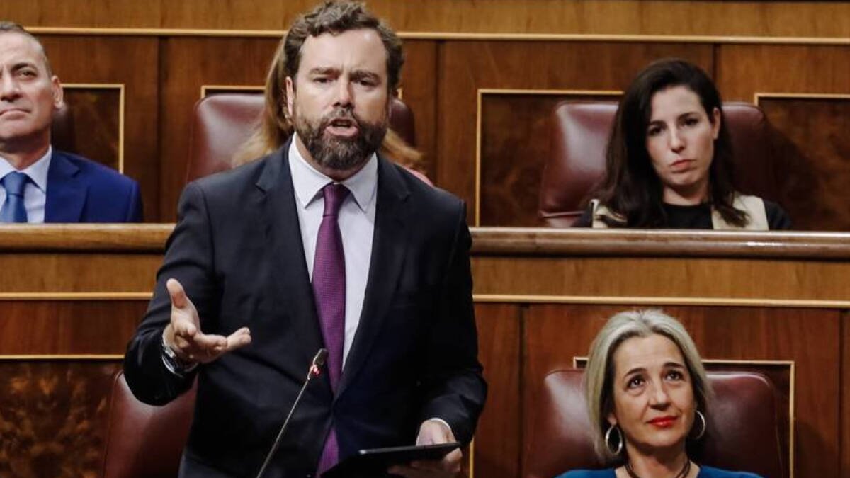 El portavoz del Grupo Parlamentario Vox, Iván Espinosa de los Monteros