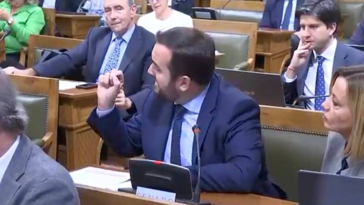El diputado del PP, José Ángel Alonso