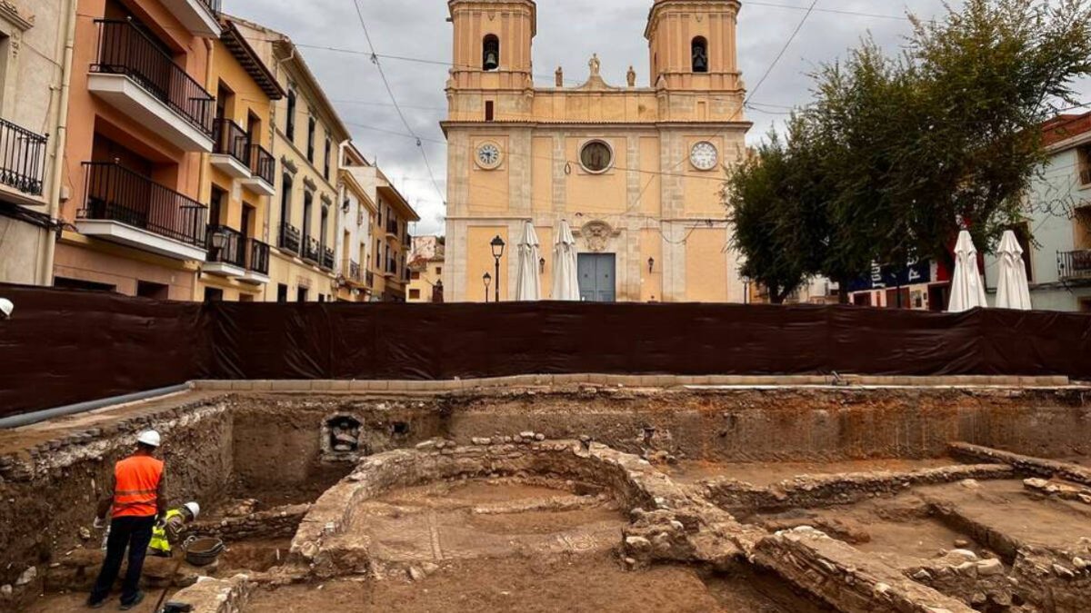 Hallan los restos de una posible basílica romana en Petrer