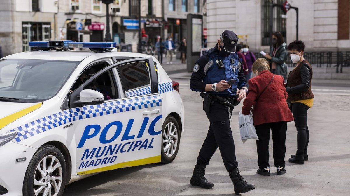 Un agente de la Policía Municipal.