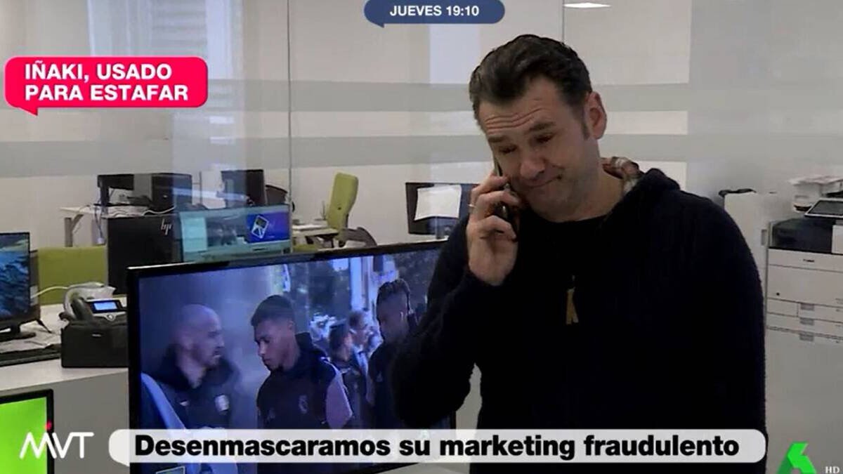 Iñaki López, presentador de