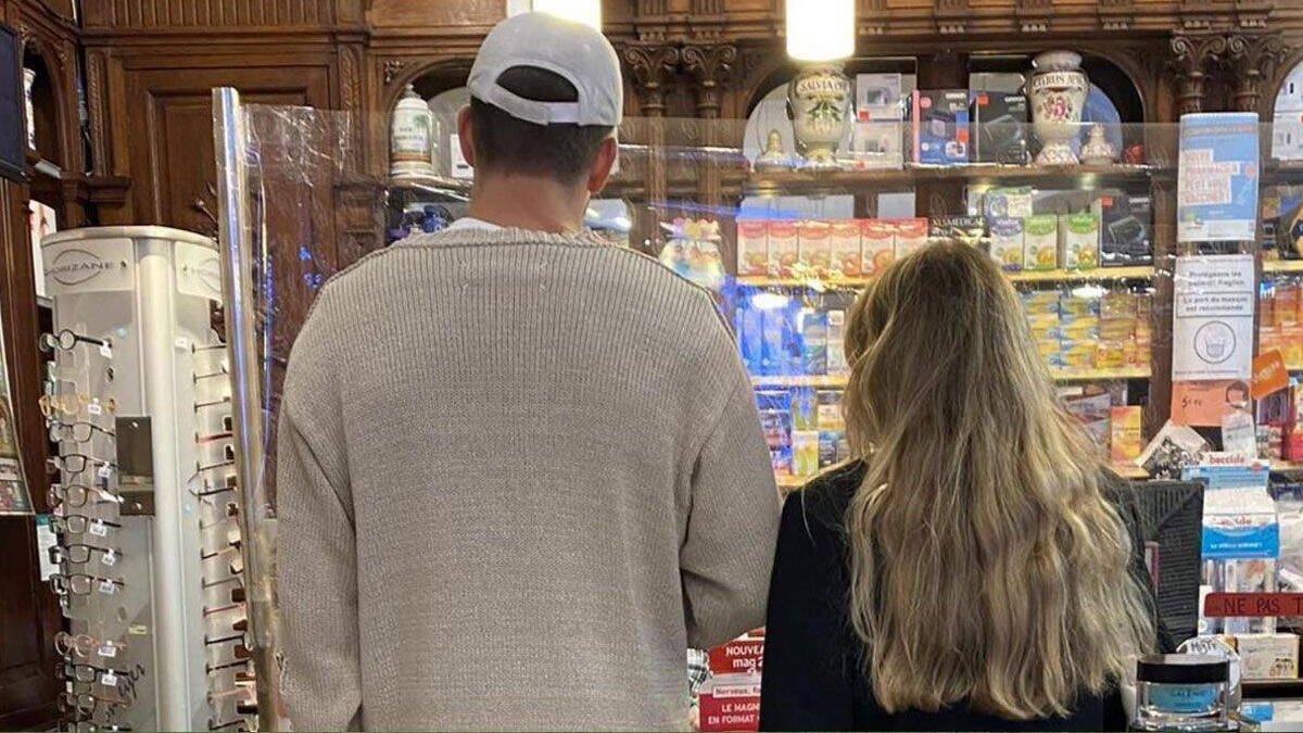 Gerard Piqué y Clara Chía.