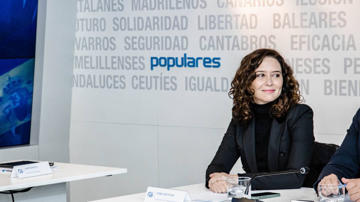 Isabel Díaz Ayuso.