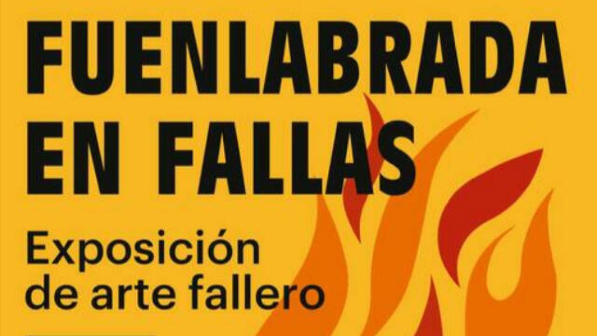 Cartel de Fuenlabrada en Fallas