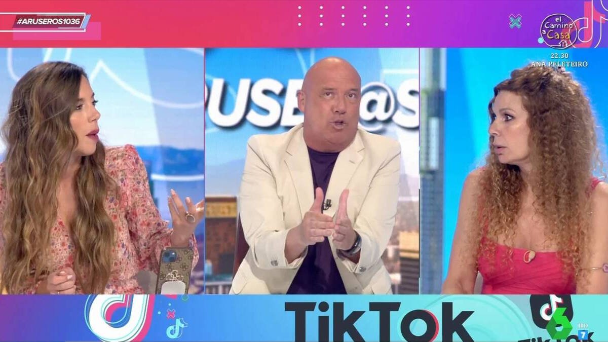 La familia Arús protagoniza un rifirrafe durante el programa.