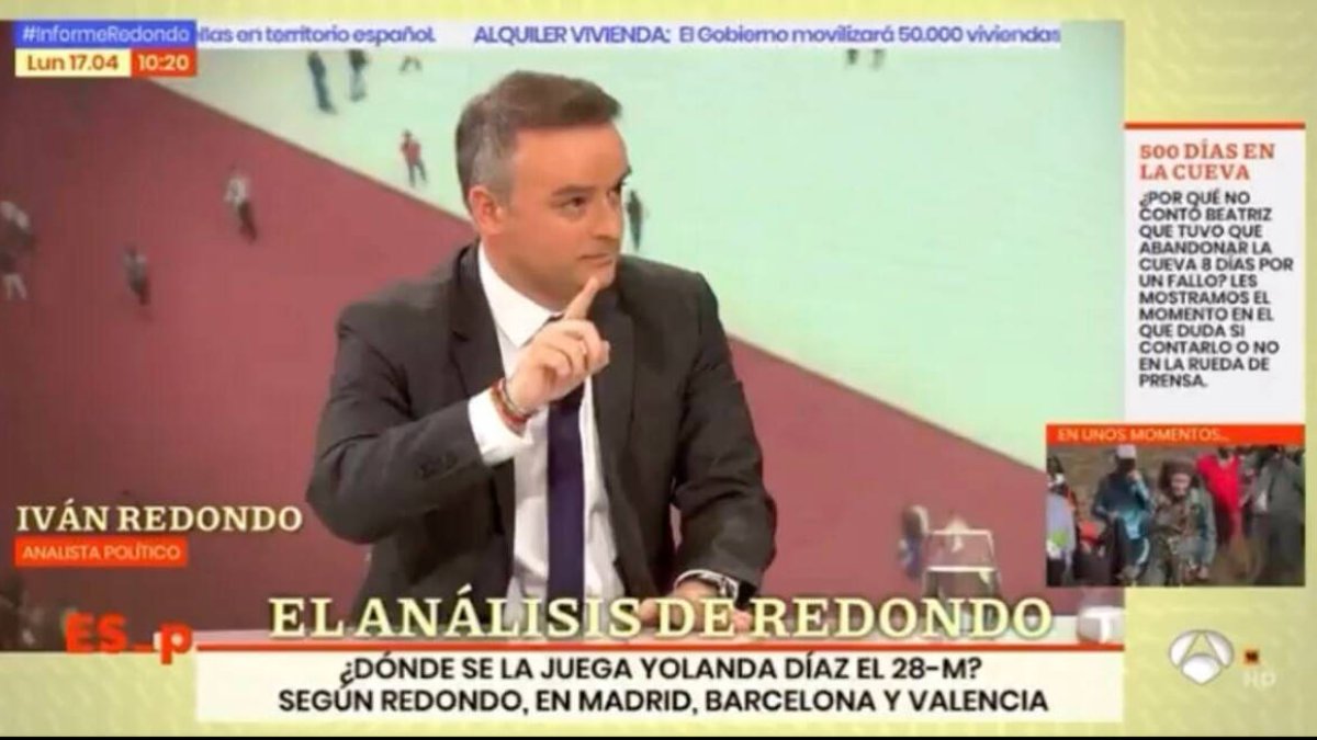 Iván Redondo hace su pronóstico en Espejo Público