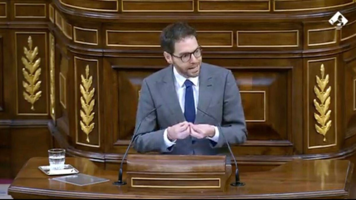 El diputado Sergio Sayas